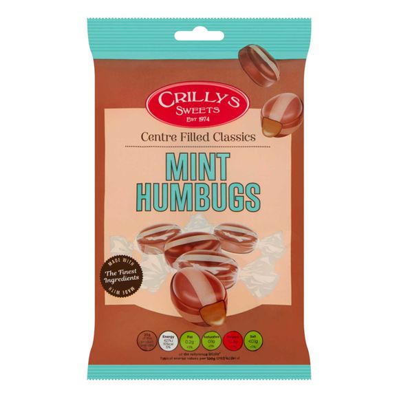 Mint Humbugs 200g Crillys Sweets